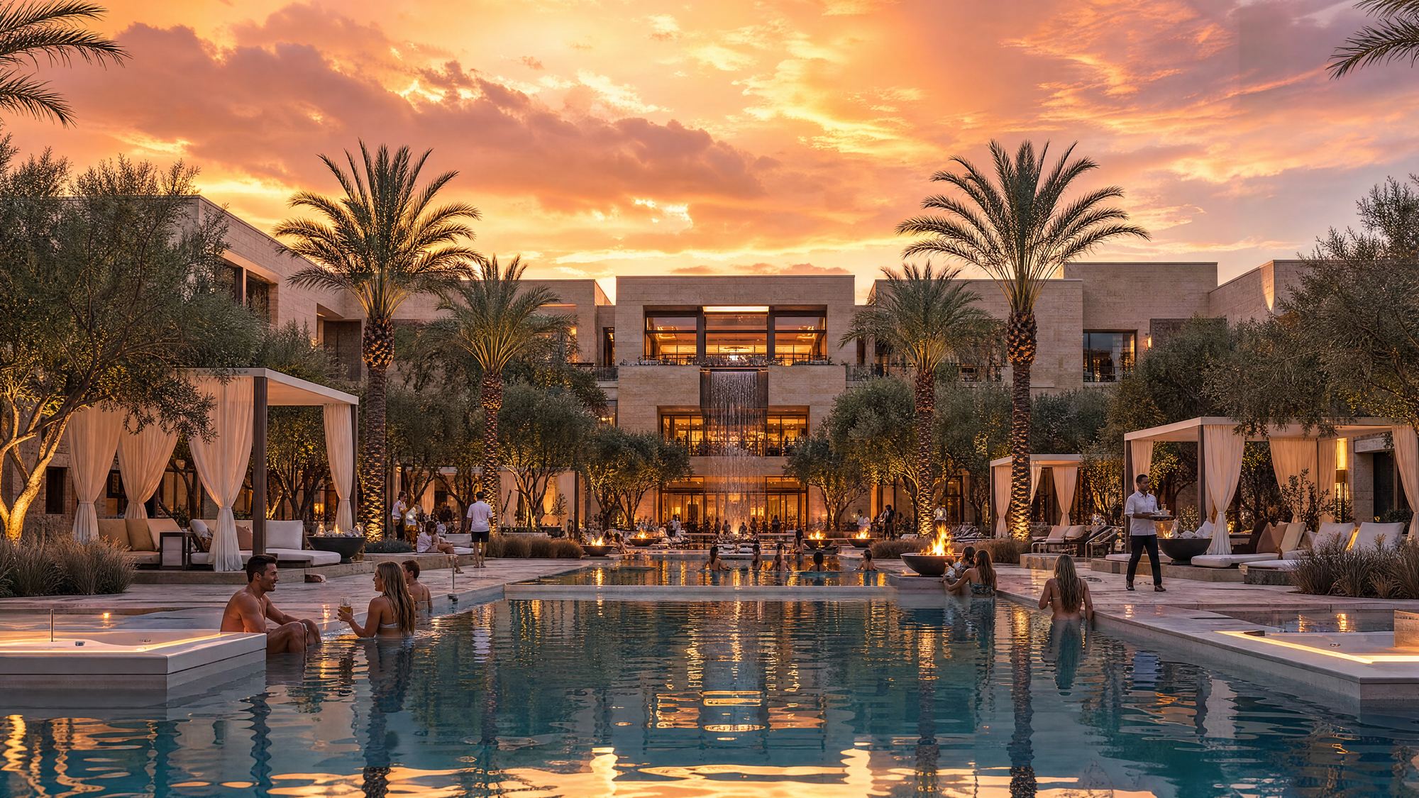 The Courtyard & Beach Club