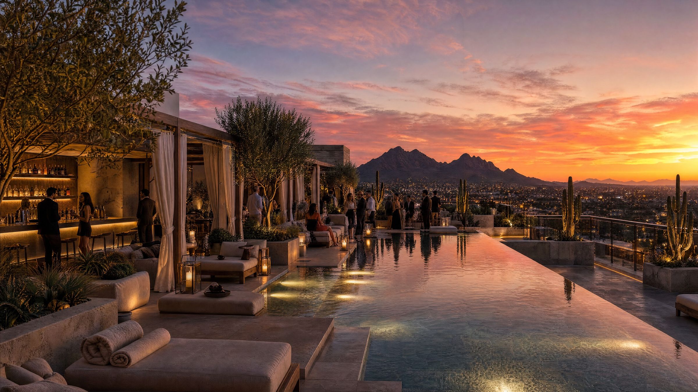 The Rooftop Pool & Bar